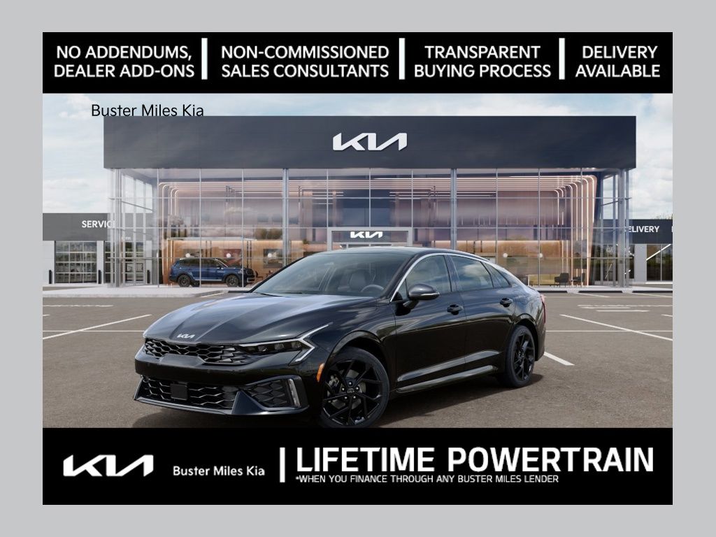 Aurora Black Pearl 2026 Kia K5 Sedan Front-Wheel Drive 8-Speed Automatic