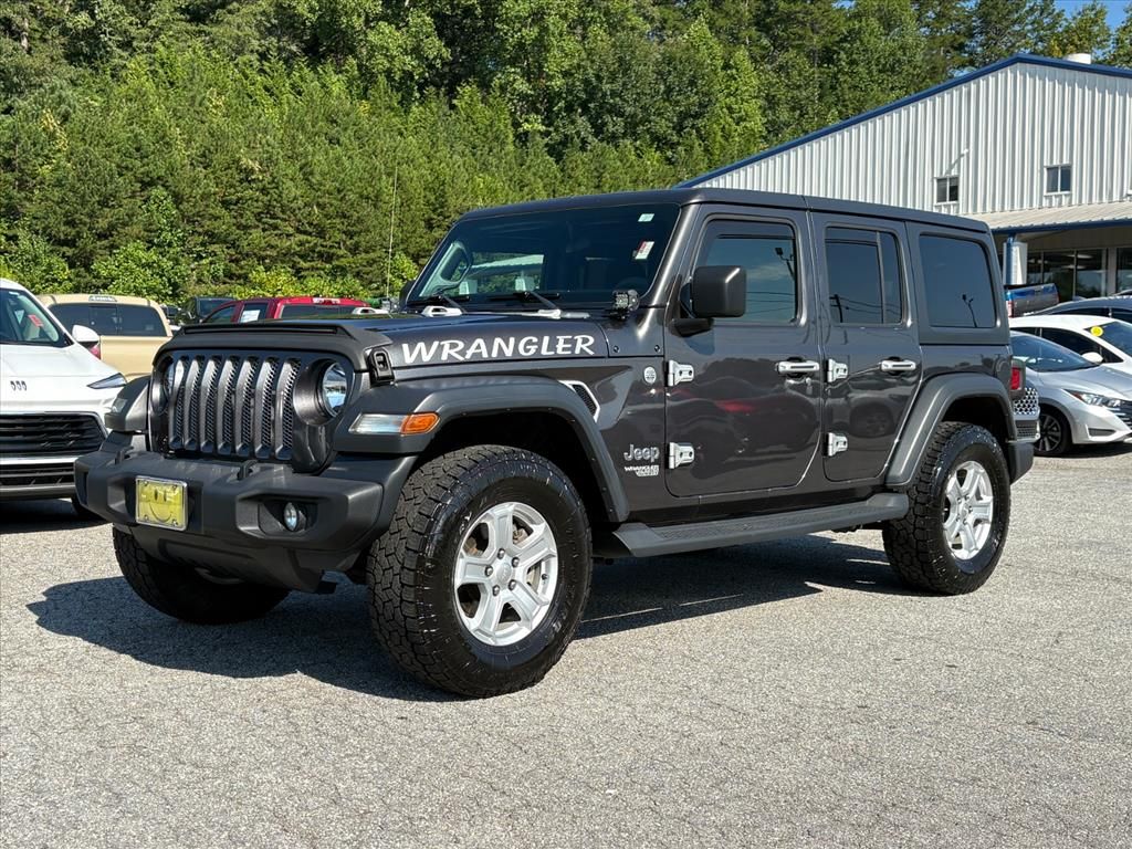 Gray (Granite Crystal Metallic Clearcoat) 2020 Jeep Wrangler SUV / Crossover Four-Wheel Drive 8-Speed Automatic