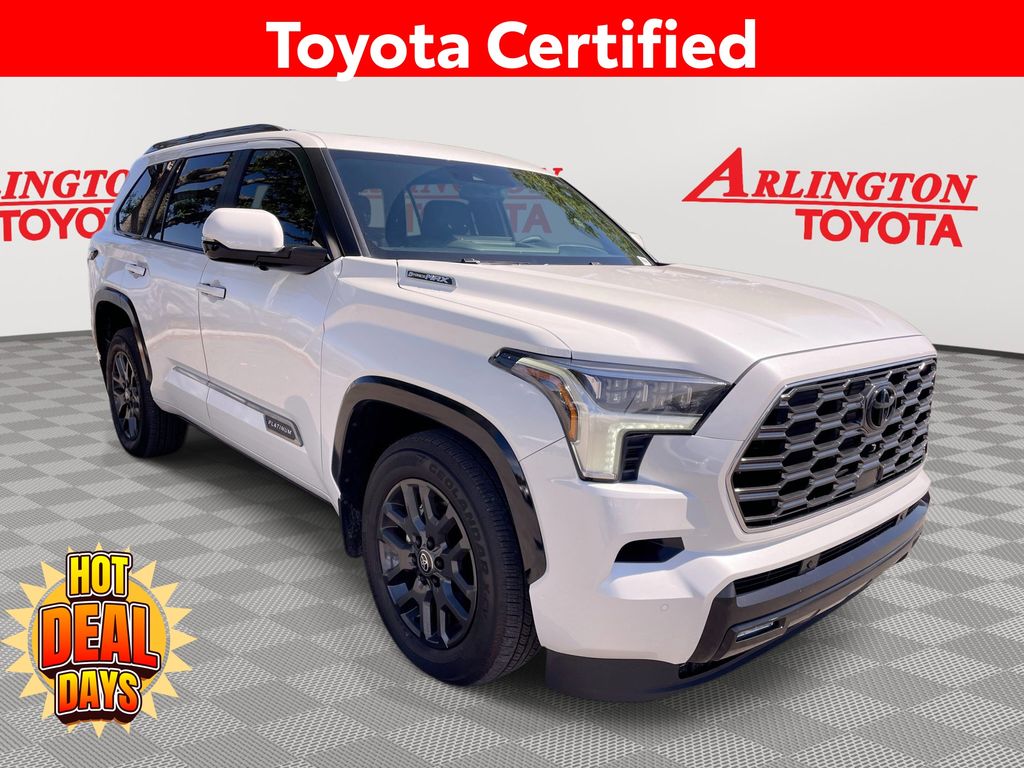 White (Wind Chill Pearl) 2026 Toyota Sequoia Platinum 4WD SUV / Crossover Four-Wheel Drive Automatic