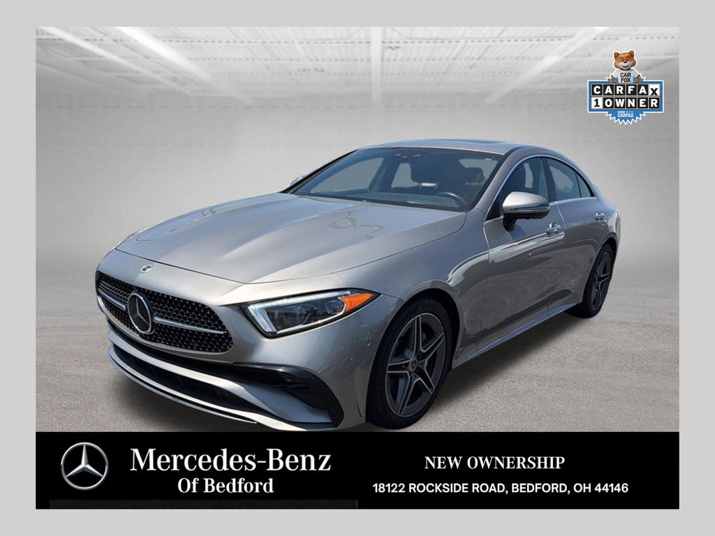 Mojave Silver Metallic 2022 Mercedes-Benz CLS Coupe All-Wheel Drive 9-Speed Automatic