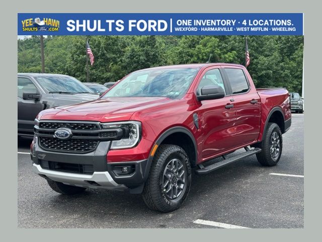 Ruby Red Metallic 2026 Ford Ranger Pickup Truck Four-Wheel Drive Automatic
