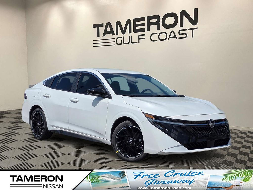 Aspen White Tricoat 2026 Nissan Sentra Sedan Front-Wheel Drive Continuously Variable Transmission