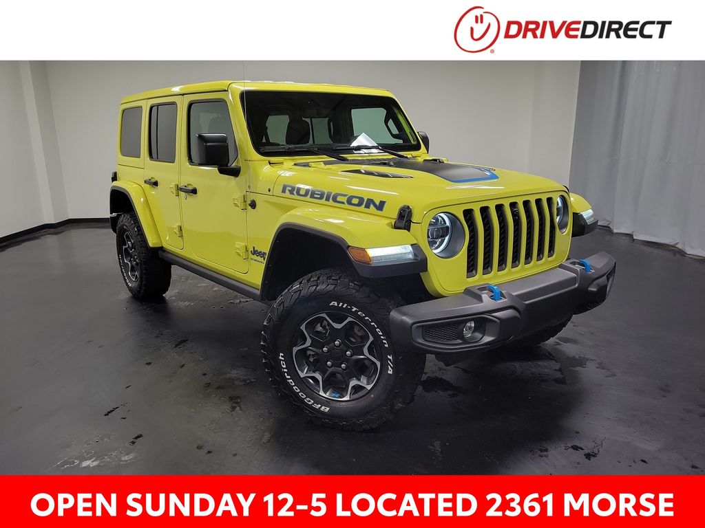 High Velocity Clearcoat 2023 Jeep Wrangler 4xe SUV / Crossover Four-Wheel Drive 8-Speed Automatic