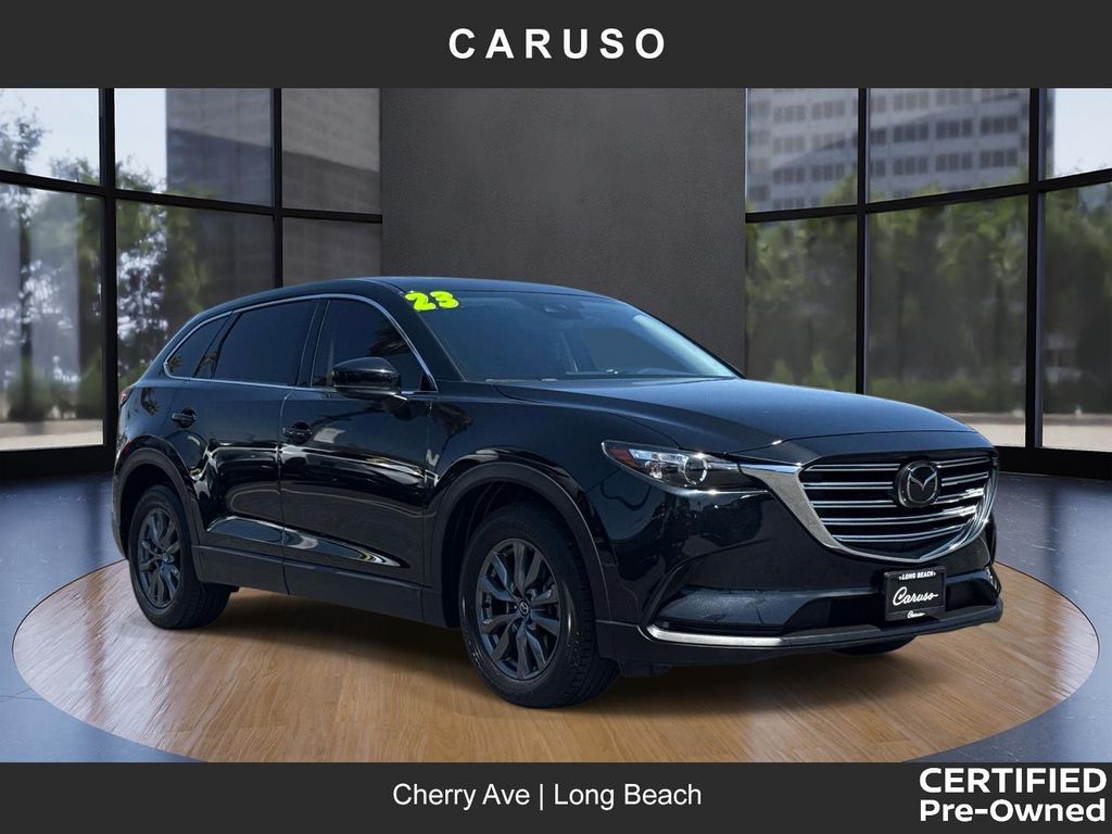 Jet Black 2023 Mazda CX-9 Touring AWD SUV / Crossover All-Wheel Drive 6-Speed Automatic