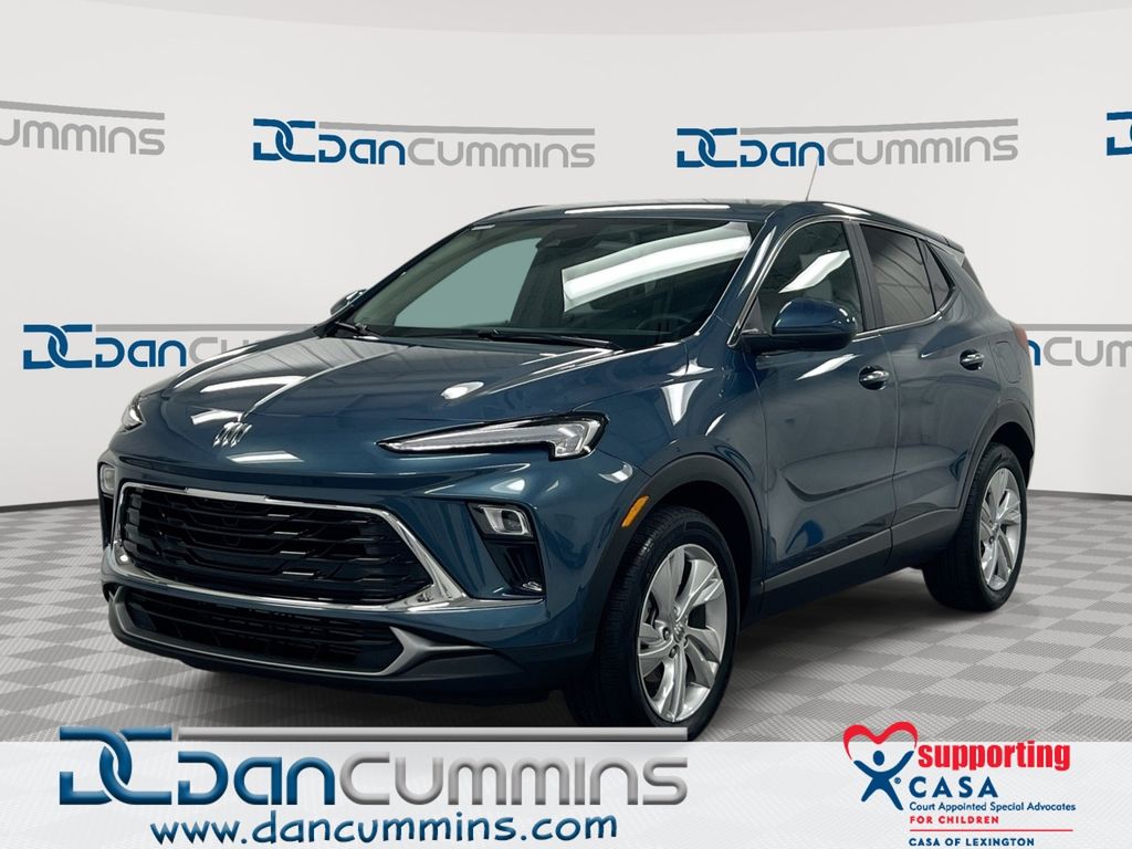 Ocean Blue Metallic 2025 Buick Encore GX SUV / Crossover Front-Wheel Drive Continuously Variable Transmission