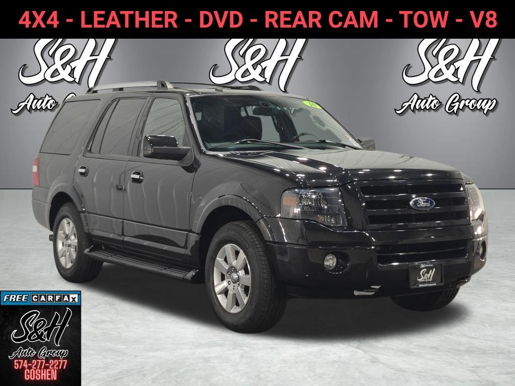 Tuxedo Black Metallic 2010 Ford Expedition Limited 4WD SUV / Crossover Four-Wheel Drive 6-Speed Automatic