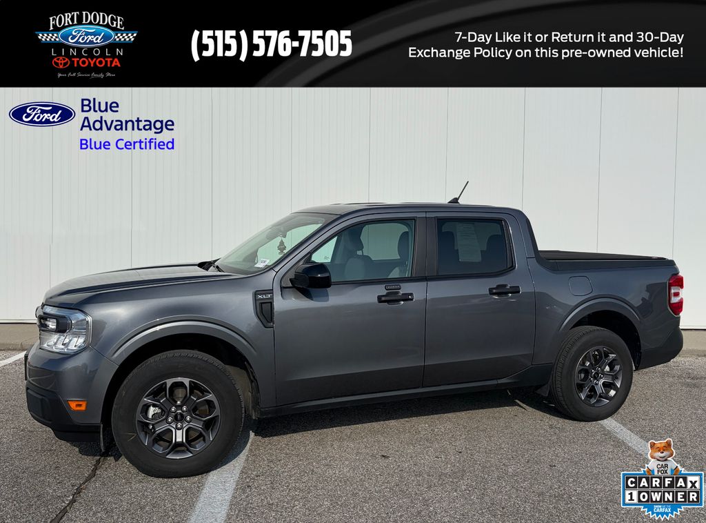 Gray Metallic 2024 Ford Maverick Pickup Truck All-Wheel Drive 8-Speed Automatic