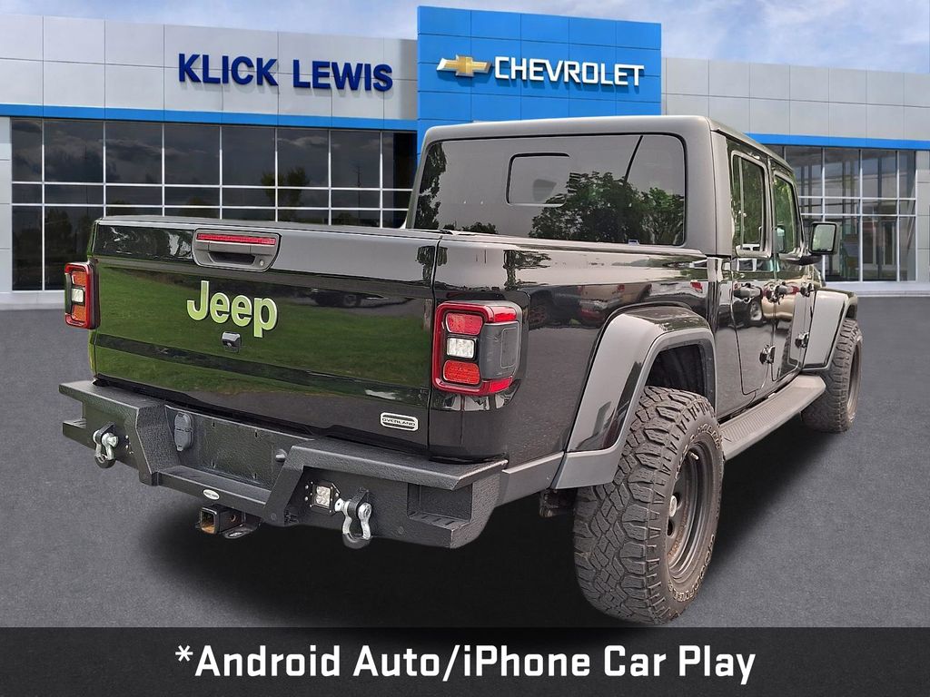 2020 Jeep Gladiator Overland Black at Klick Lewis Buick Chevrolet