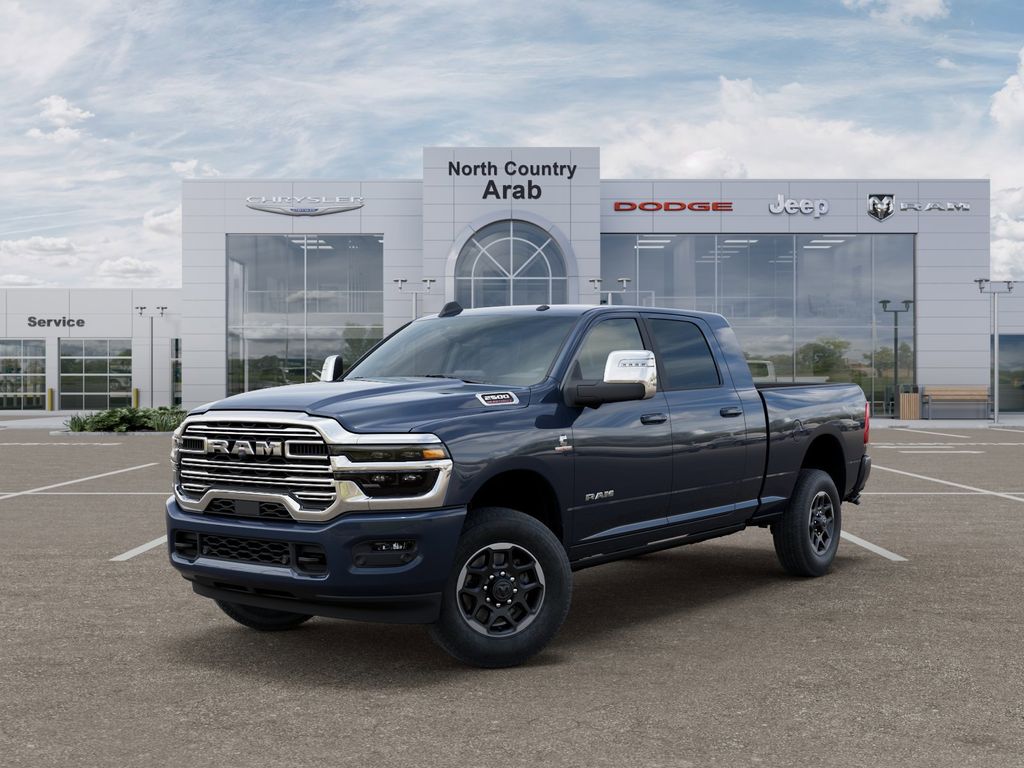 Forged Blue Metallic 2025 RAM 2500 Pickup Truck Four-Wheel Drive 8-Speed Automatic