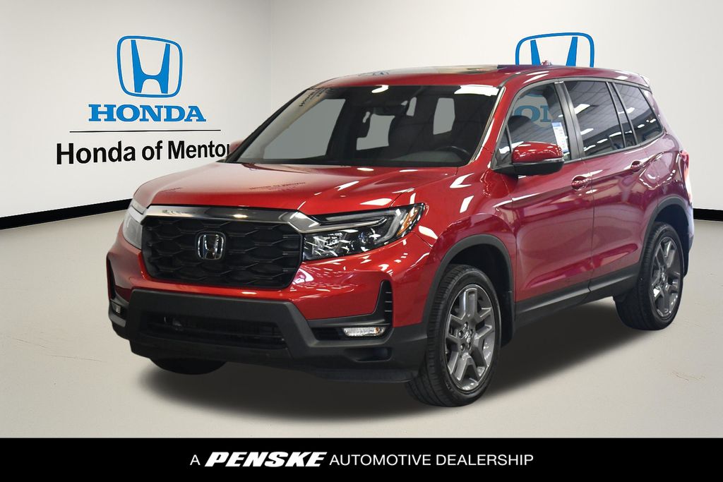 Radiant Red Metallic II 2023 Honda Passport EX-L AWD SUV / Crossover All-Wheel Drive 9-Speed Automatic