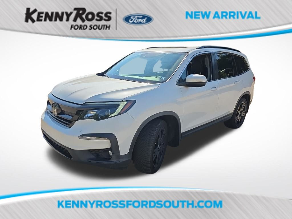White 2021 Honda Pilot SUV / Crossover All-Wheel Drive 9-Speed Automatic