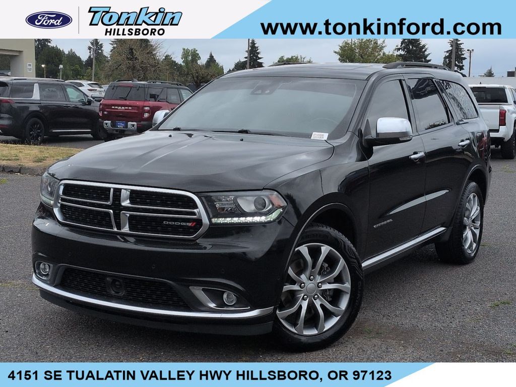 DB Black Crystal Clearcoat 2018 Dodge Durango SUV / Crossover All-Wheel Drive 8-Speed Automatic