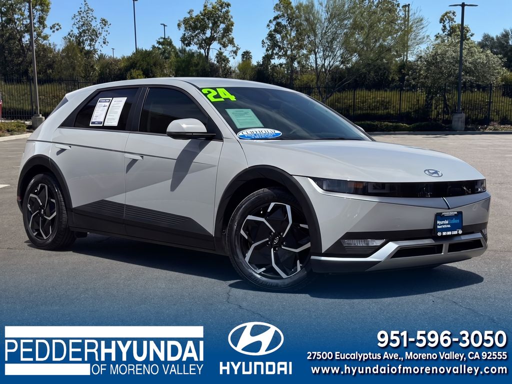Cyber Gray 2024 Hyundai Ioniq 5 SUV / Crossover Rear-Wheel Drive 1-Speed Automatic