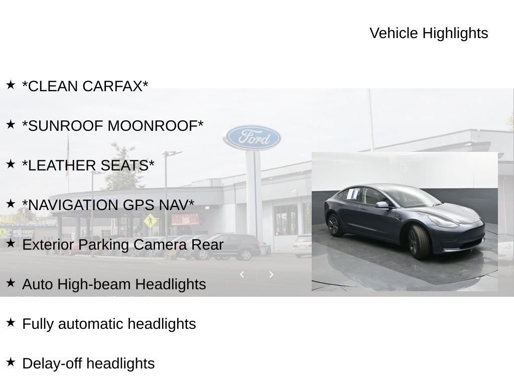 2023 Tesla Model 3 Rear-Wheel Drive