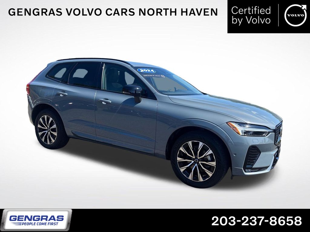 Thunder Gray Metallic 2024 Volvo XC60 SUV / Crossover All-Wheel Drive Automatic