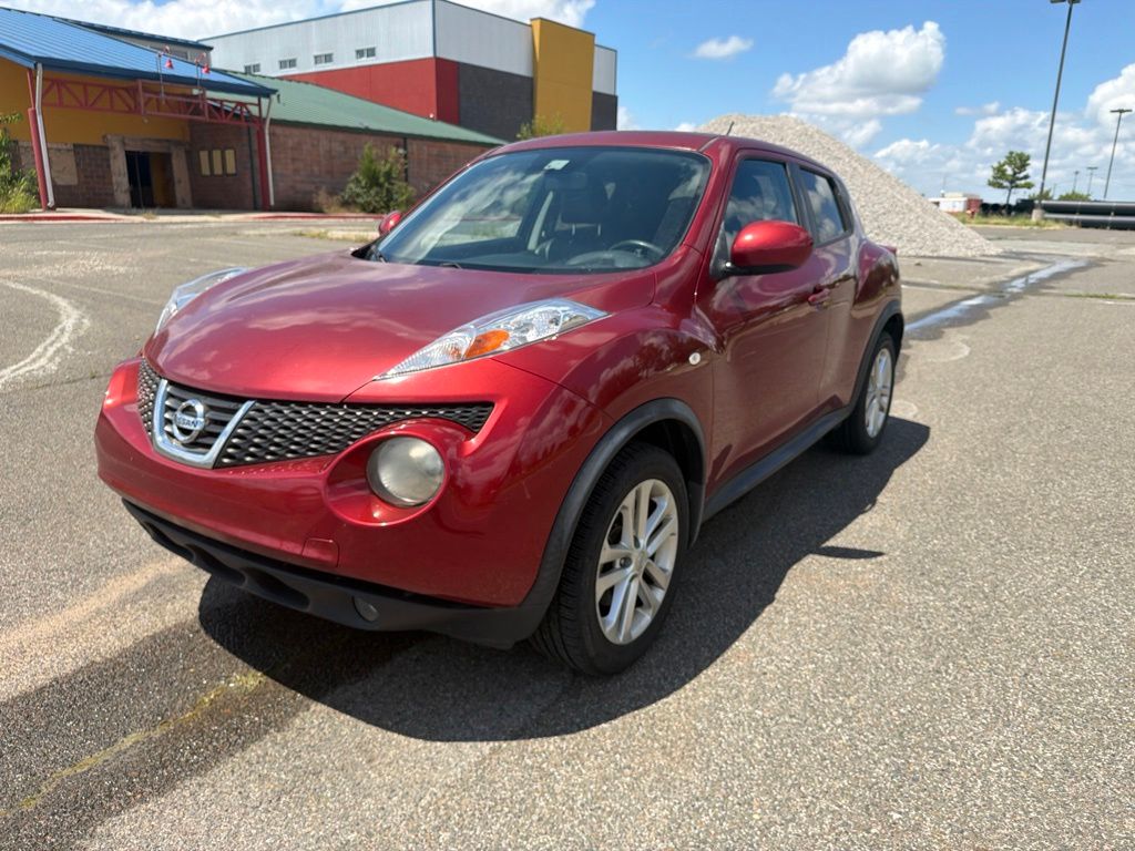 Cayenne Red Metallic 2013 Nissan Juke SUV / Crossover Continuously Variable Transmission