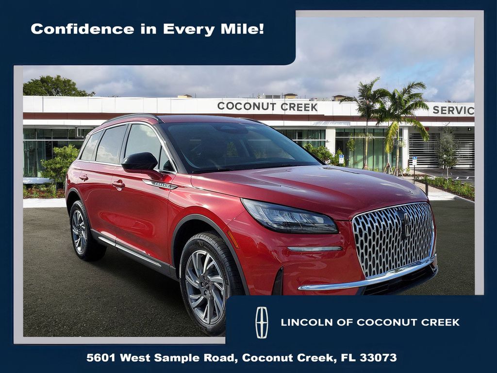 Red 2026 Lincoln Corsair Premiere FWD SUV / Crossover Front-Wheel Drive 8-Speed Automatic