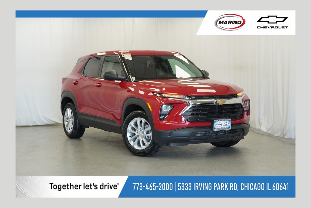 Red 2026 Chevrolet Trailblazer SUV / Crossover Front-Wheel Drive Continuously Variable Transmission
