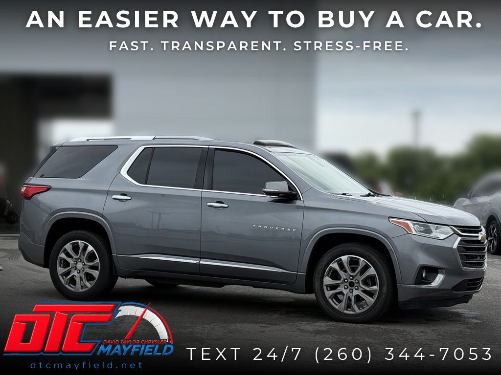 Gray (Steel Metallic) 2018 Chevrolet Traverse SUV / Crossover Front-Wheel Drive 9-Speed Automatic