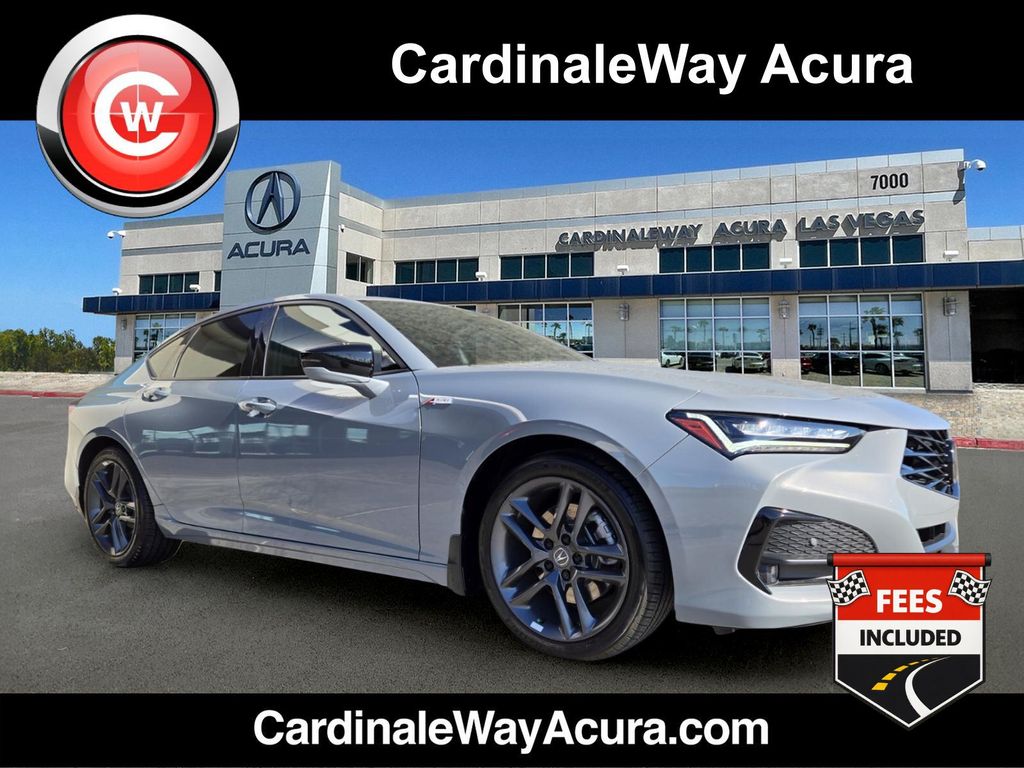 Urban Gray Pearl 2024 Acura TLX Sedan All-Wheel Drive Automatic