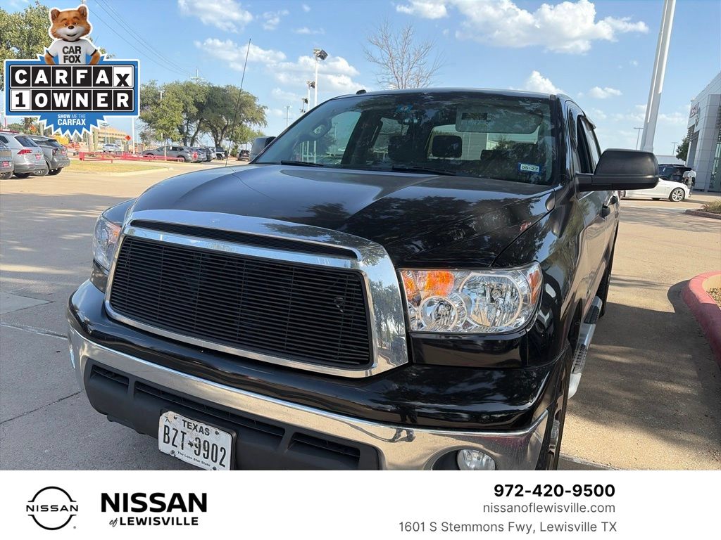 Black 2013 Toyota Tundra Pickup Truck 4X2 6-Speed Automatic Overdrive