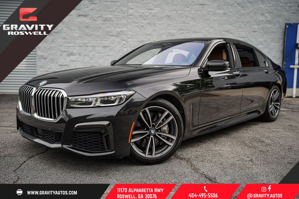 Black Sapphire Metallic 2022 BMW 7 Series 750i xDrive AWD Sedan All-Wheel Drive 8-Speed Automatic