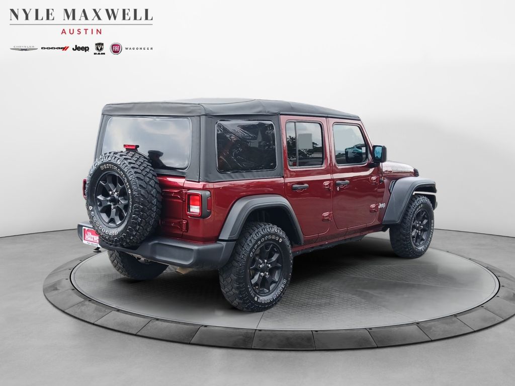 Used Car 2021 Jeep Wrangler  Unlimited Sport For Sale Under $30,000 In Austin, Texas