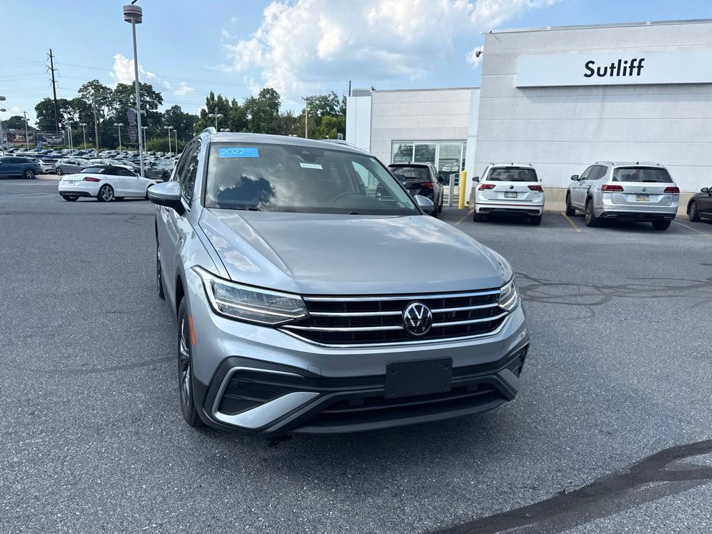 2022 Volkswagen Tiguan 2.0T SE Silver at Bob Ruth Ford