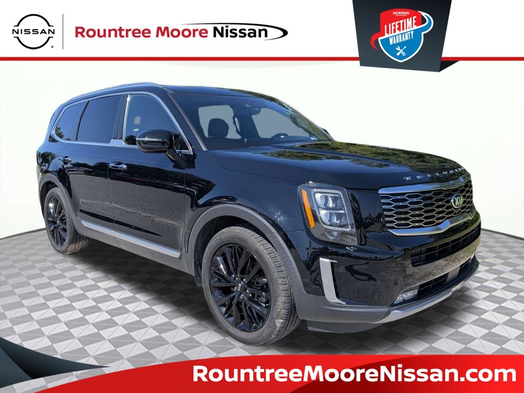 Ebony Black 2020 Kia Telluride SUV / Crossover All-Wheel Drive 8-Speed Automatic