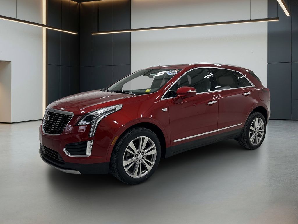 Radiant Red Tintcoat 2024 Cadillac XT5 Premium Luxury AWD SUV / Crossover Four-Wheel Drive 9-Speed Automatic