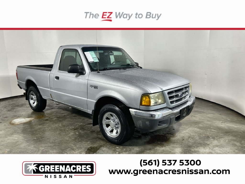 Silver Frost Clearcoat Metallic 2003 Ford Ranger Pickup Truck  5-Speed Automatic