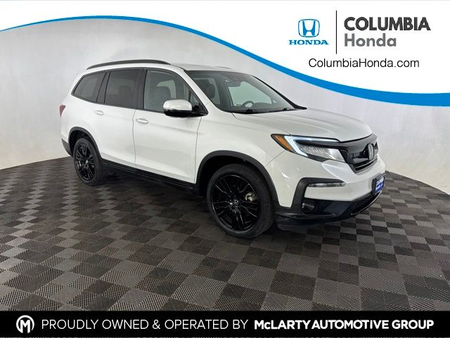 Platinum White Pearl 2021 Honda Pilot SUV / Crossover All-Wheel Drive 9-Speed Automatic