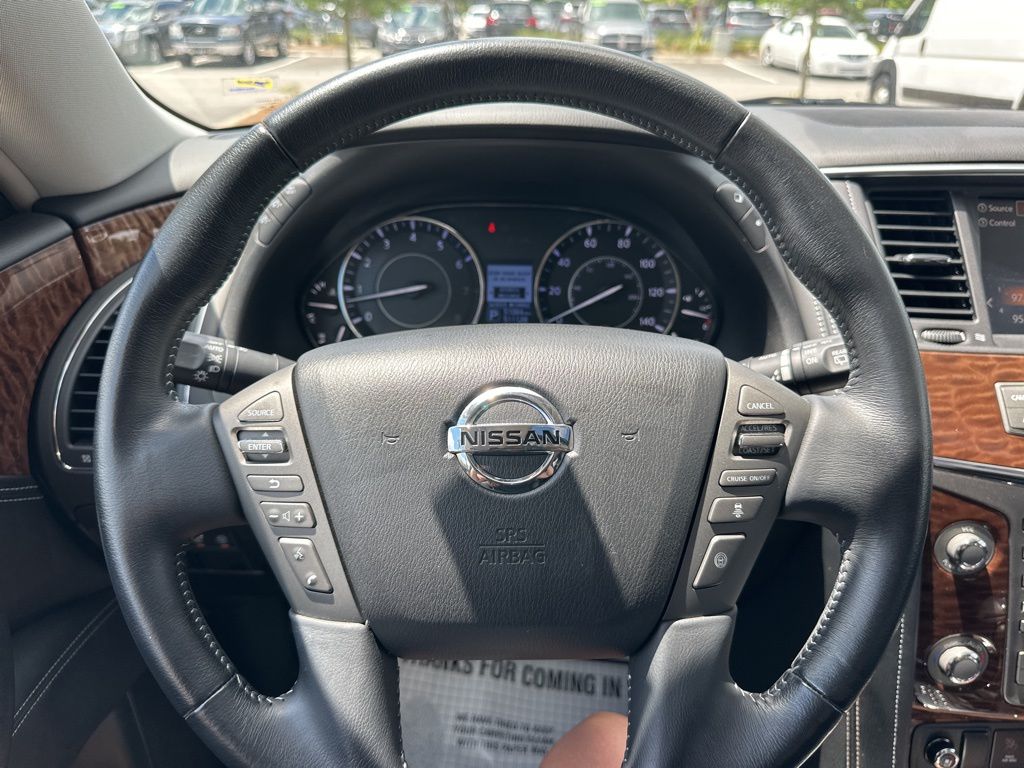 2020 Hermosa Blue Pearl Nissan Armada Platinum 4X4 SUV