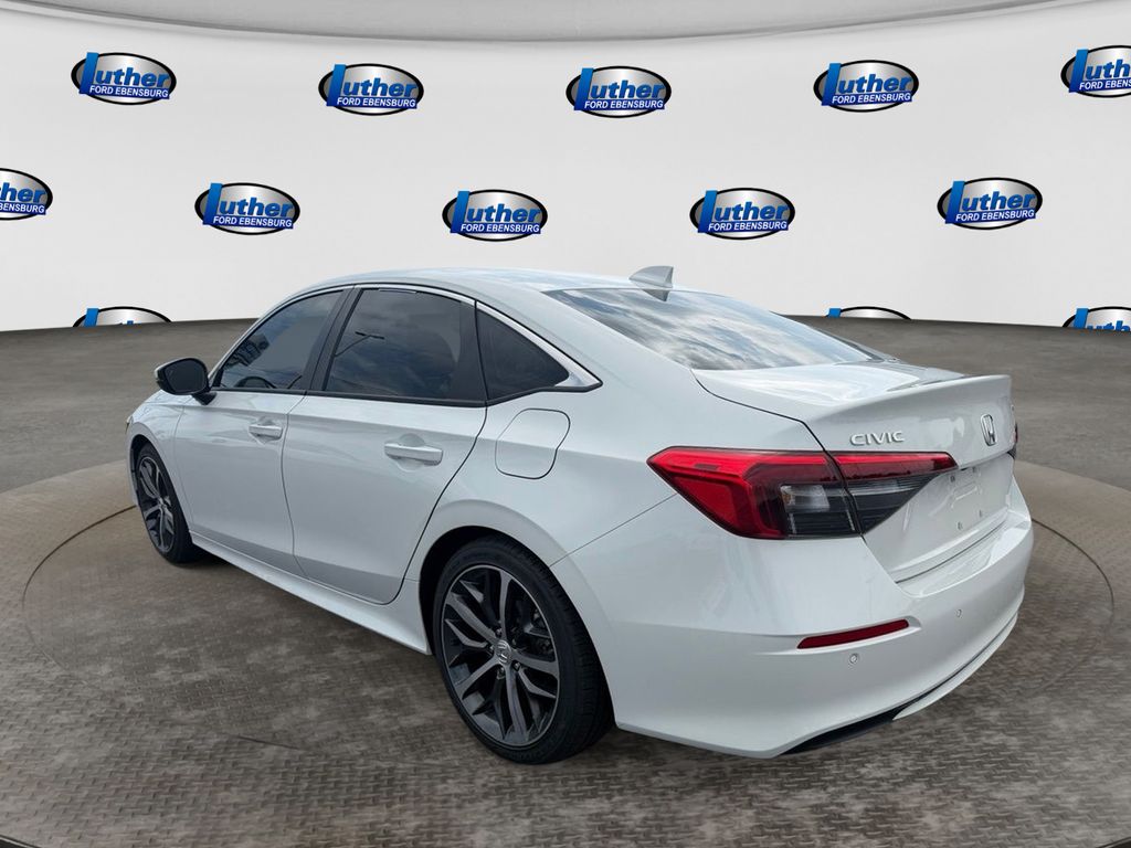2024 Honda Civic Touring White at Honda North