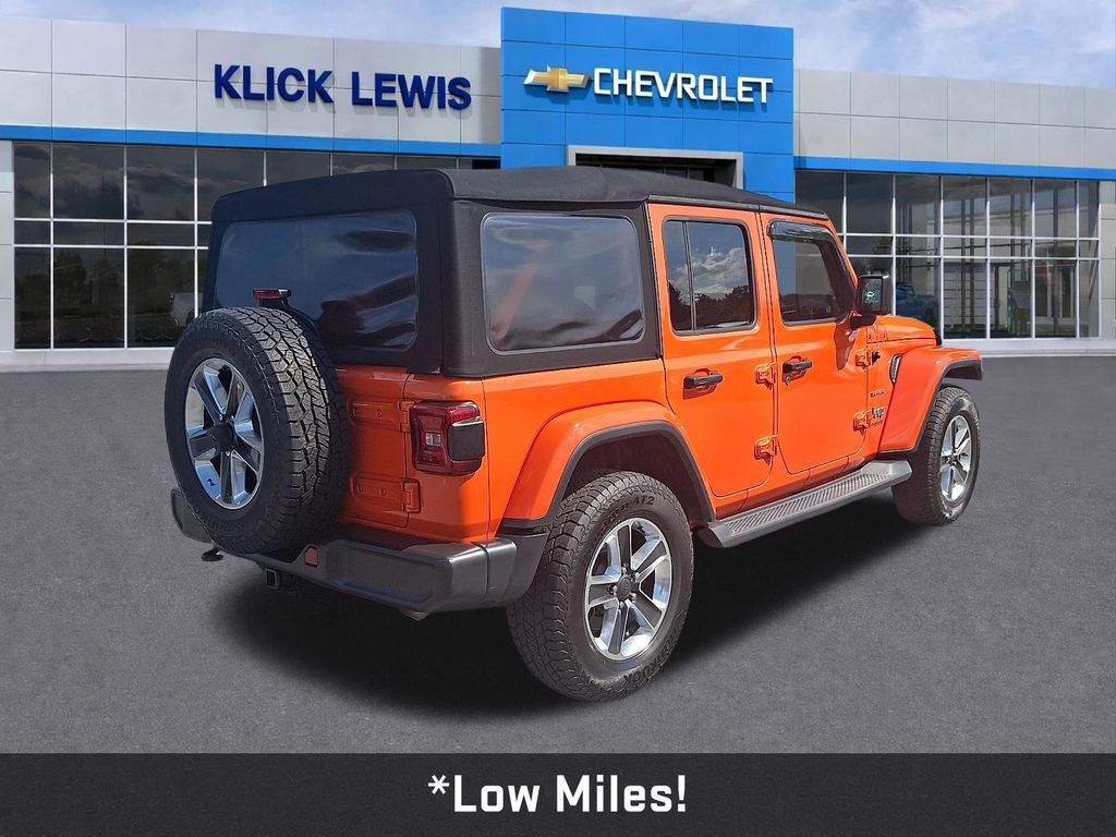2018 Jeep Wrangler Unlimited Sahara Orange at Subaru and VW of Moon Township