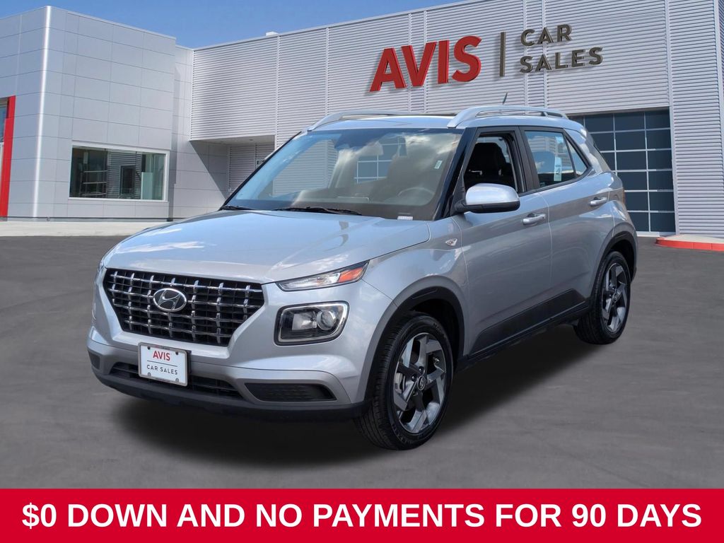 Shimmering Silver 2025 Hyundai Venue SUV / Crossover Front-Wheel Drive Continuously Variable Transmission