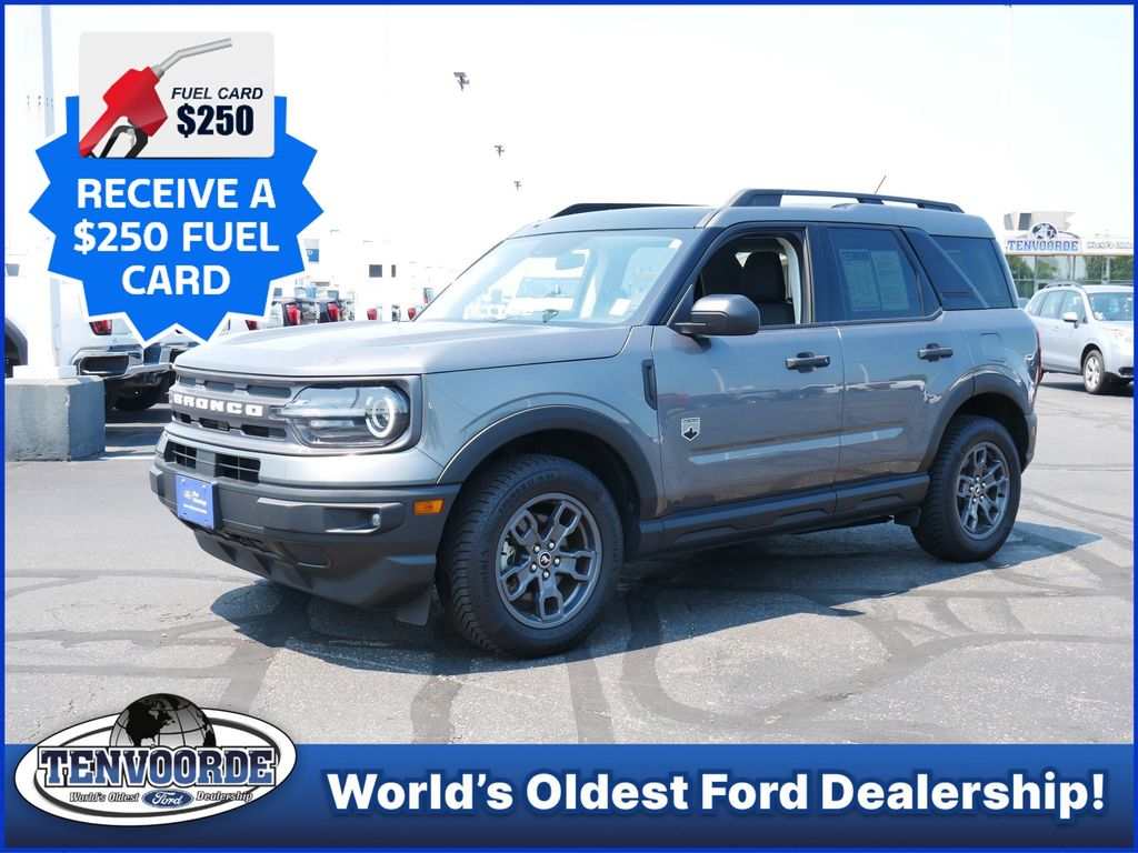 Carbonized Gray Metallic 2024 Ford Bronco Sport SUV / Crossover All-Wheel Drive 8-Speed Automatic