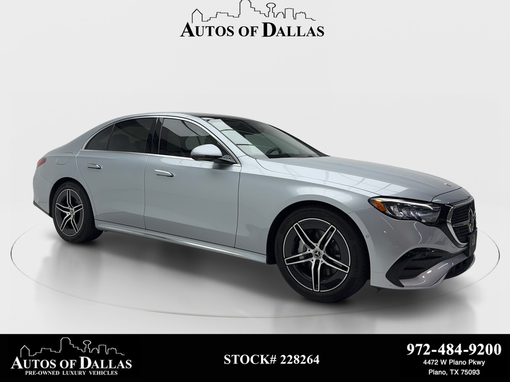 Cirrus Silver Metallic 2026 Mercedes-Benz E-Class Sedan Rear-Wheel Drive 9-Speed Automatic