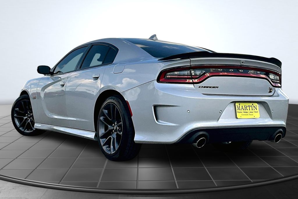 2023 Dodge Charger R/T Scat Pack Silver at Central Houston Nissan