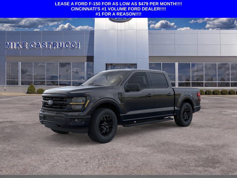 Agate Black Metallic 2026 Ford F-150 Pickup Truck Four-Wheel Drive Automatic