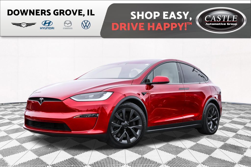 2024 Tesla Model X Rojo (Ultra Red) SUV/Crossover Tracción en las cuatro ruedas 1 velocidad Automática