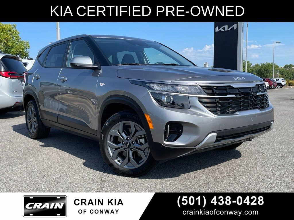 Steel Gray 2026 Kia Seltos SUV / Crossover All-Wheel Drive Continuously Variable Transmission