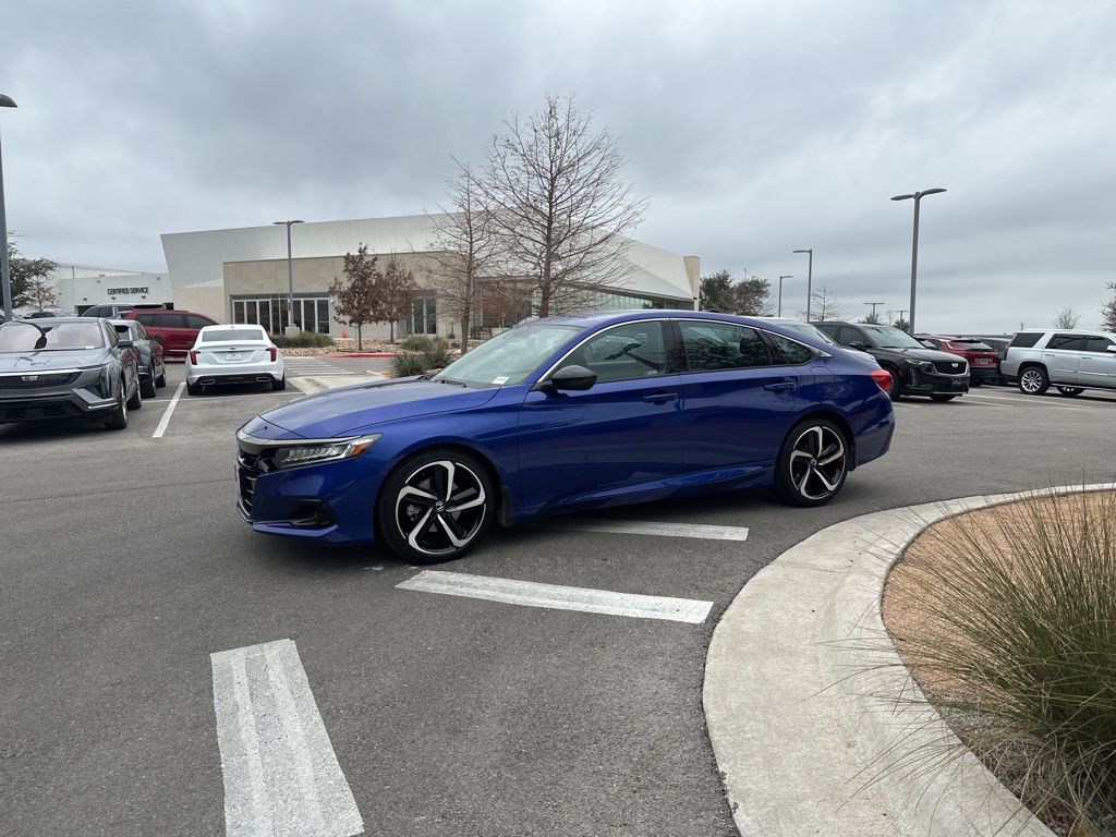 Used Car 2021 Honda Accord  Sport Special Edition For Sale Under $25,000 In Austin, Texas