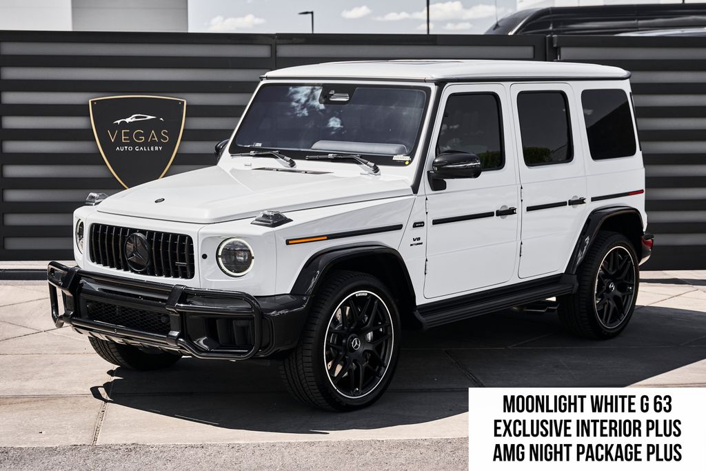 MANUFAKTUR Moonlight White Metallic 2026 Mercedes-Benz G-Class SUV / Crossover All-Wheel Drive 9-Speed Automatic