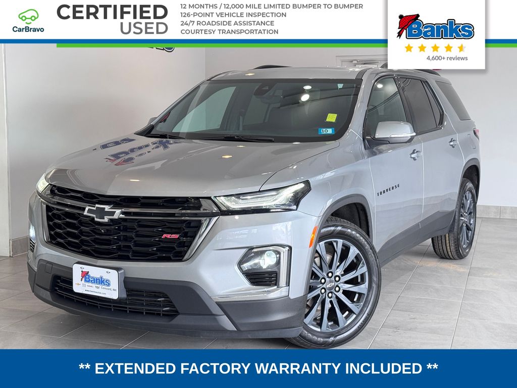 Sterling Gray Metallic 2023 Chevrolet Traverse SUV / Crossover Four-Wheel Drive 9-Speed Automatic