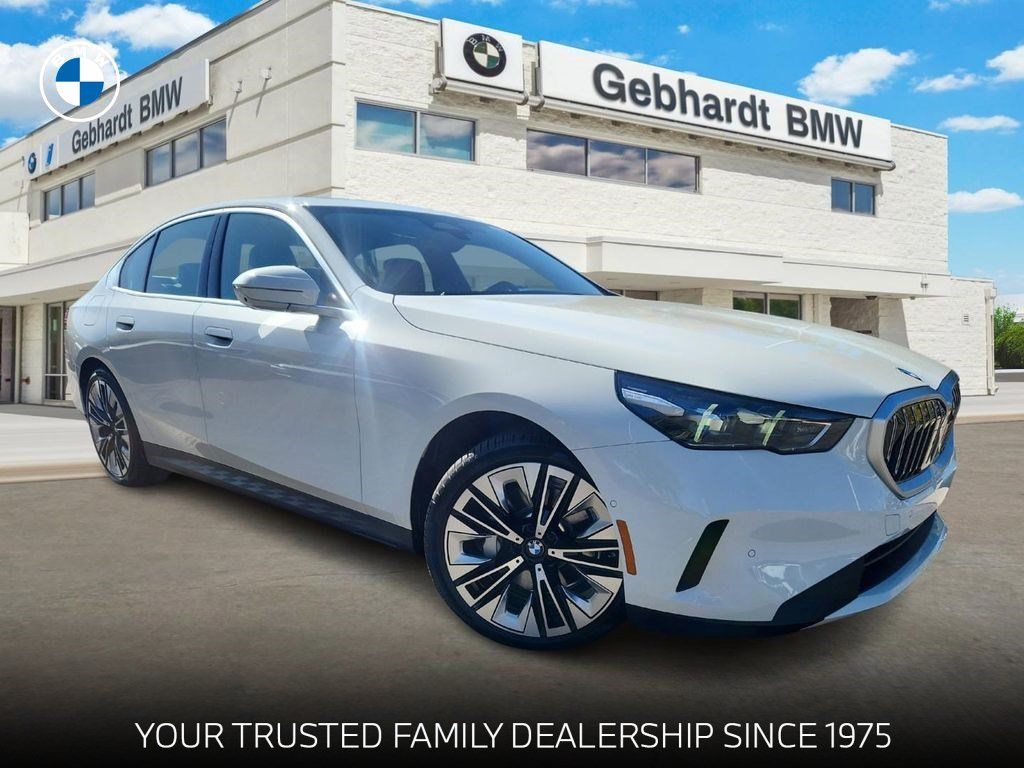 Alpine White 2026 BMW 5 Series Sedan All-Wheel Drive 8-Speed Automatic