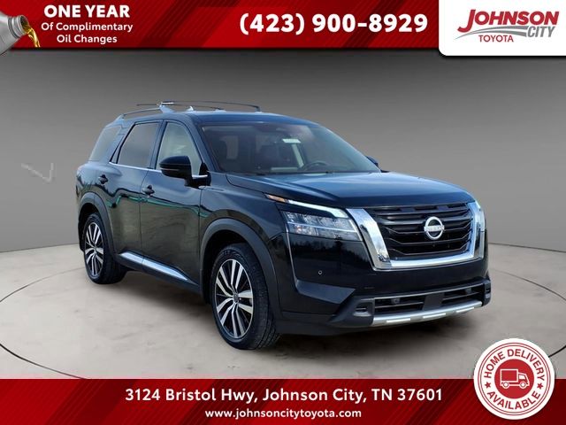Super Black 2024 Nissan Pathfinder Platinum 4WD SUV / Crossover All-Wheel Drive 9-Speed Automatic