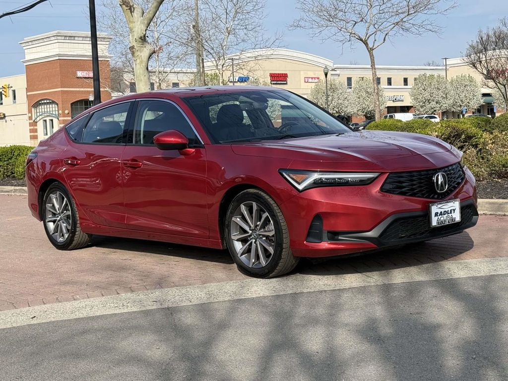 Performance Red Pearl 2024 Acura Integra FWD Sedan Front-Wheel Drive Continuously Variable Transmission