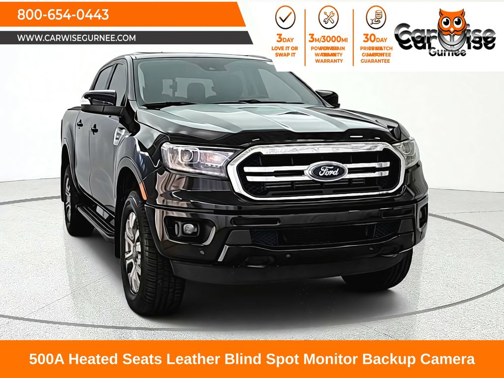 Shadow Black 2019 Ford Ranger Pickup Truck Four-Wheel Drive Automatic
