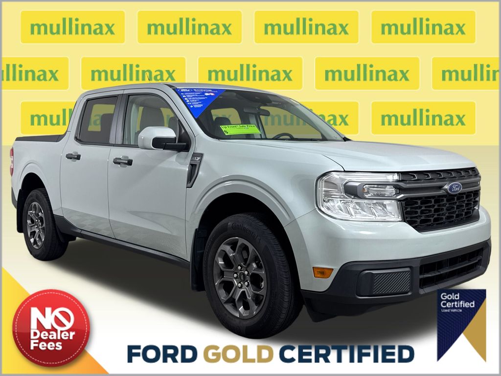 Cactus Gray 2023 Ford Maverick Pickup Truck Front-Wheel Drive Continuously Variable Transmission